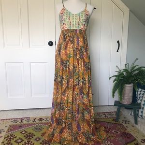 Anthropologie raga parkland maxi. Size S.